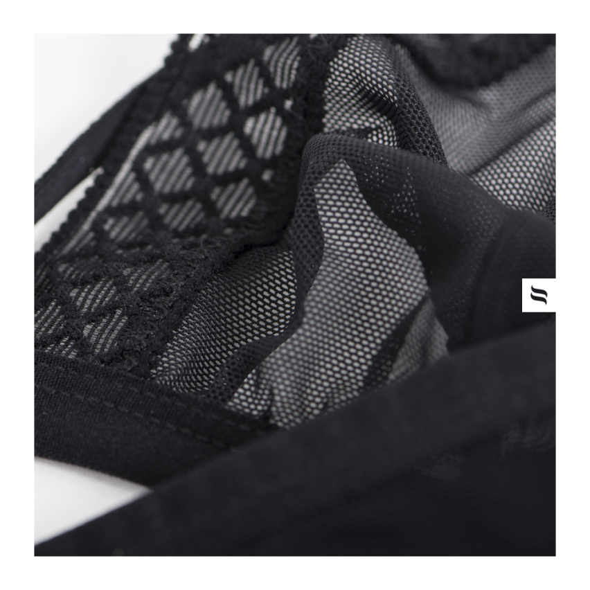Sexy reggiseno perizoma bretelle reggicalze Obsessive 855-sea-1