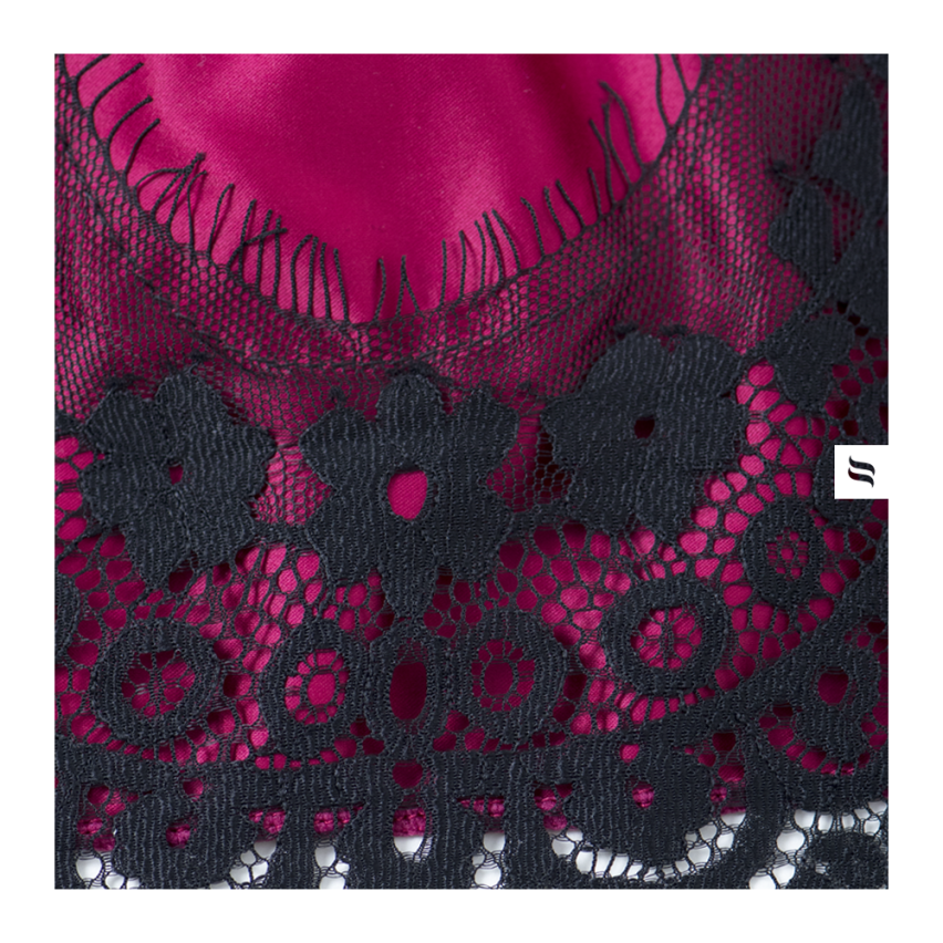 Sexy sottoveste + perizoma Obsessive 861-CHE-5 
