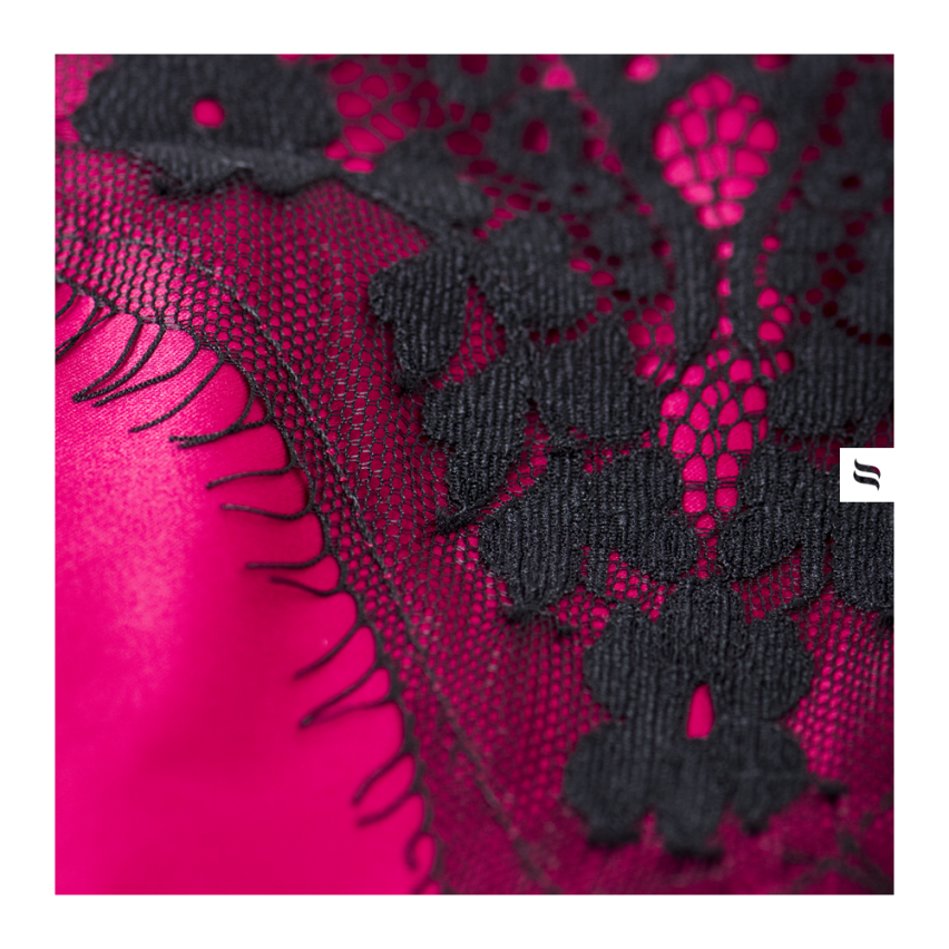 Sexy sottoveste + perizoma Obsessive 861-CHE-5 
