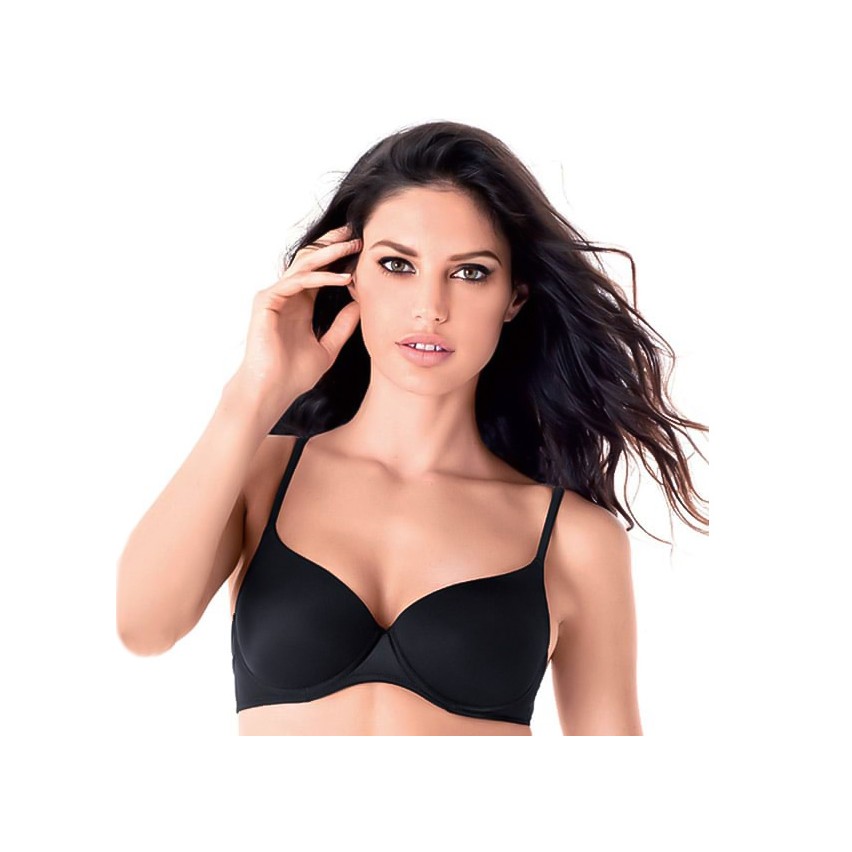 Reggiseno a balconcino Lormar Edi con ferretto microfibra