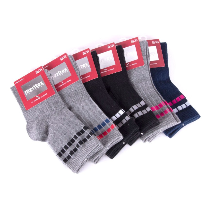 Calze donna moda Meritex 3540 dynamic invernali 6 paia