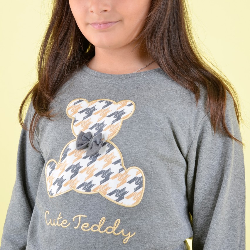 Pigiama bimba junior teddy orsacchiotto Admas 56210 caldo cotone