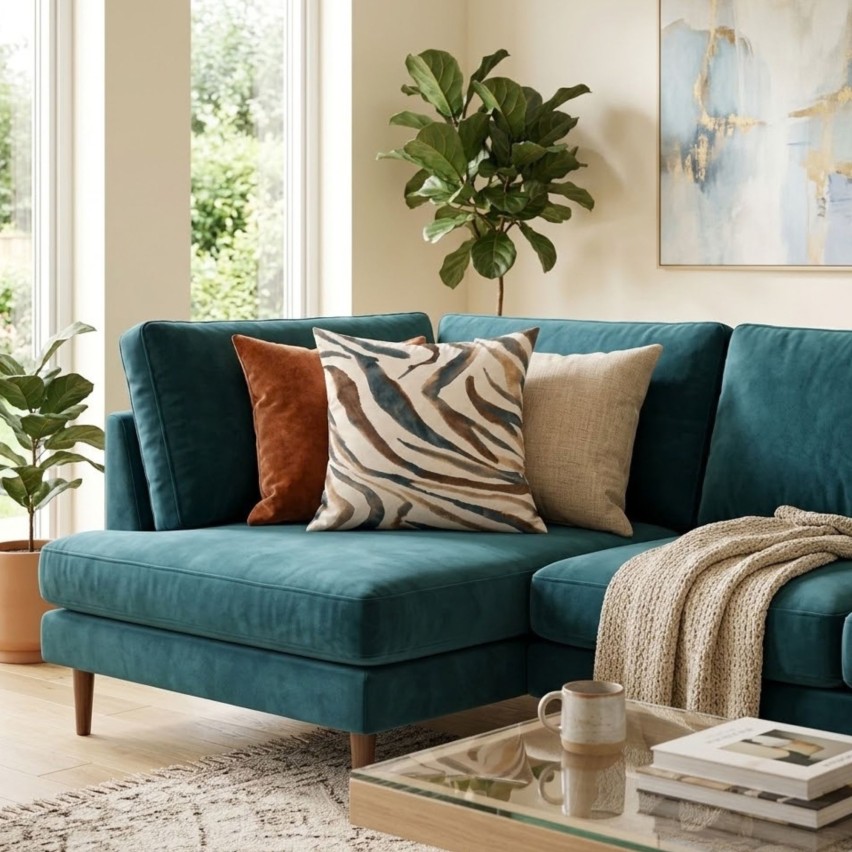 Cuscino d'arredo a fantasia + anima Riviera zama AG1028