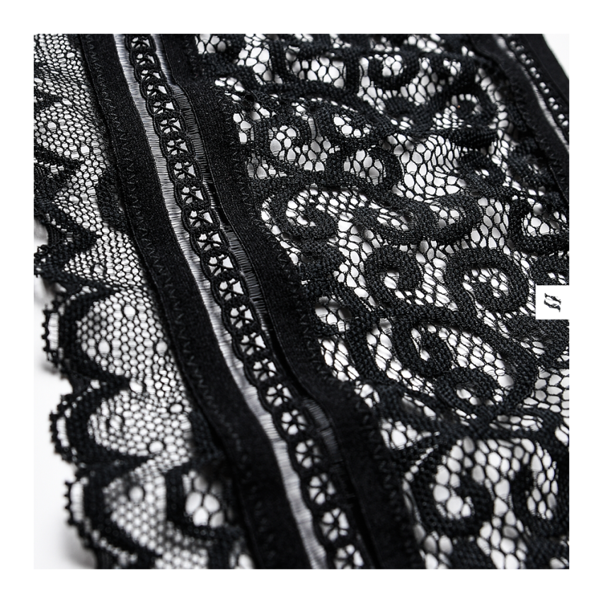 Sexy completino Obsessive  Ailay teddy nero pizzo