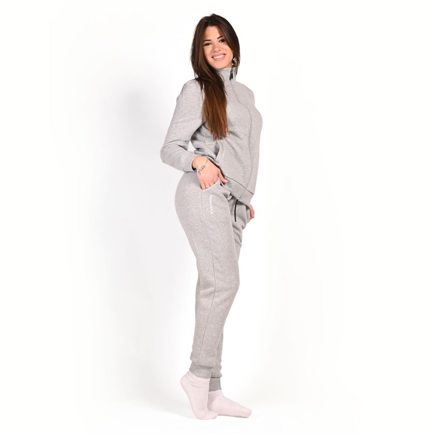 Tuta donna con zip in cotone felpato Superga SWW25802