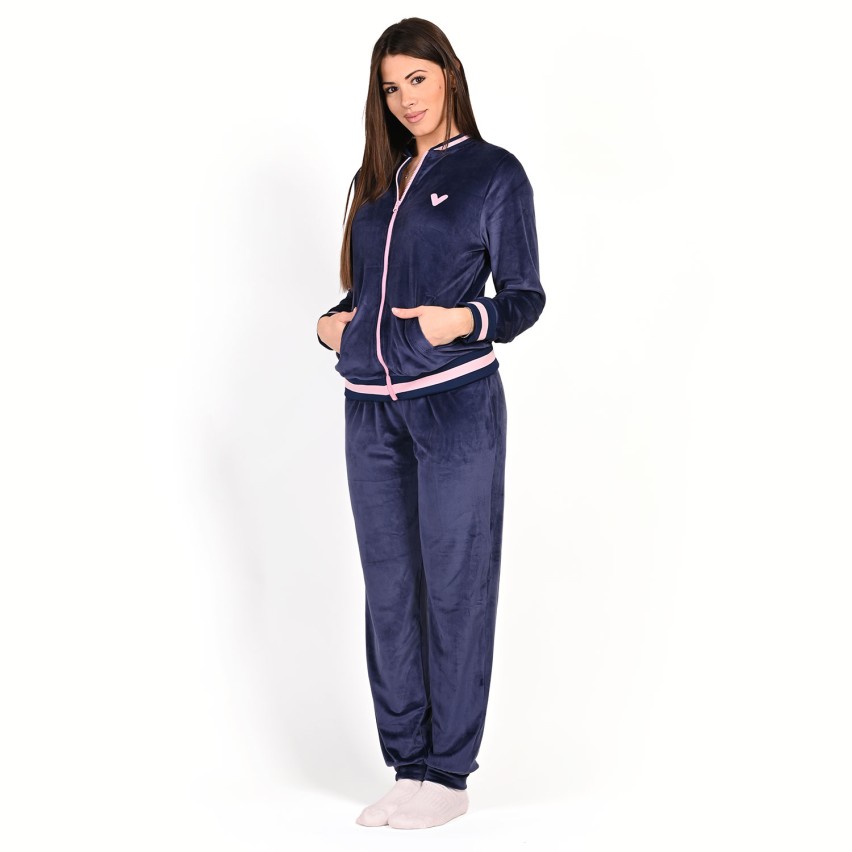 Tuta donna full zip ciniglia Lovable L0EAG