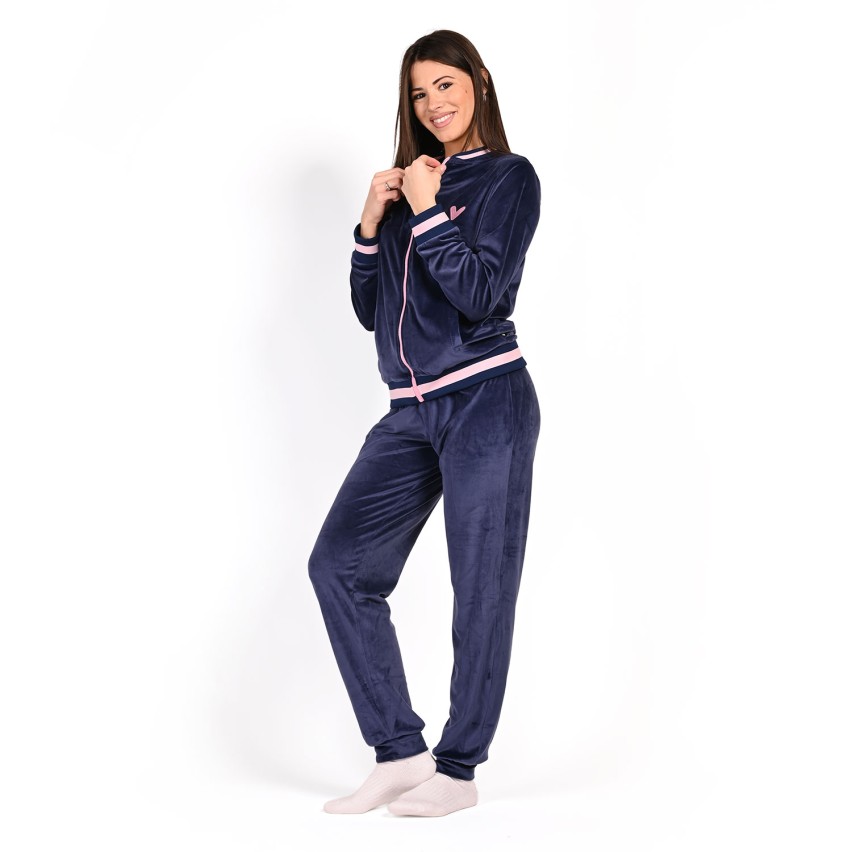Tuta donna full zip ciniglia Lovable L0EAG