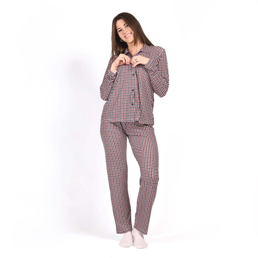 Pigiama donna maglia aperta in bambù Magic Dream 8959