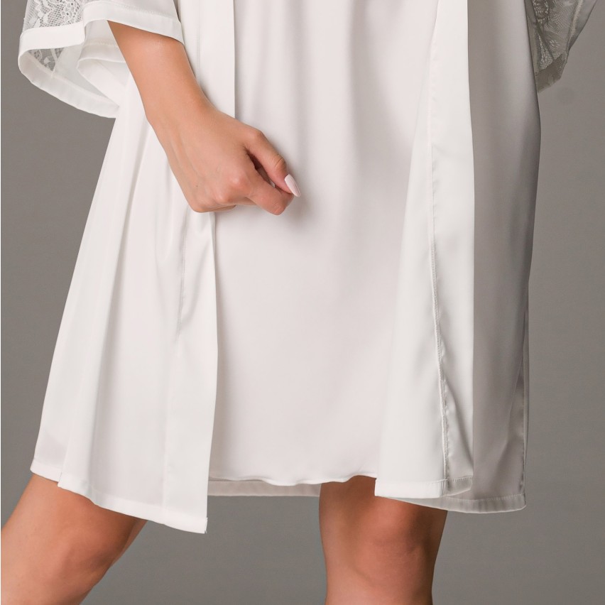 Parure sposa kimono + sottoveste pizzo Anna Lunatica