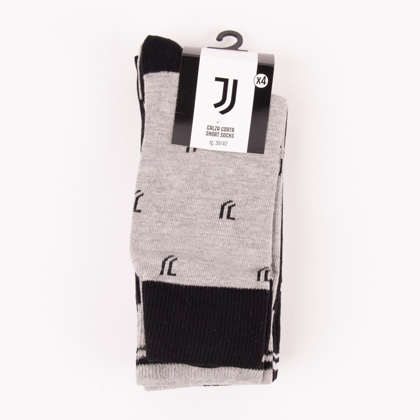 Calza corta uomo Juventus B2JU010 caldo cotone 4 pz