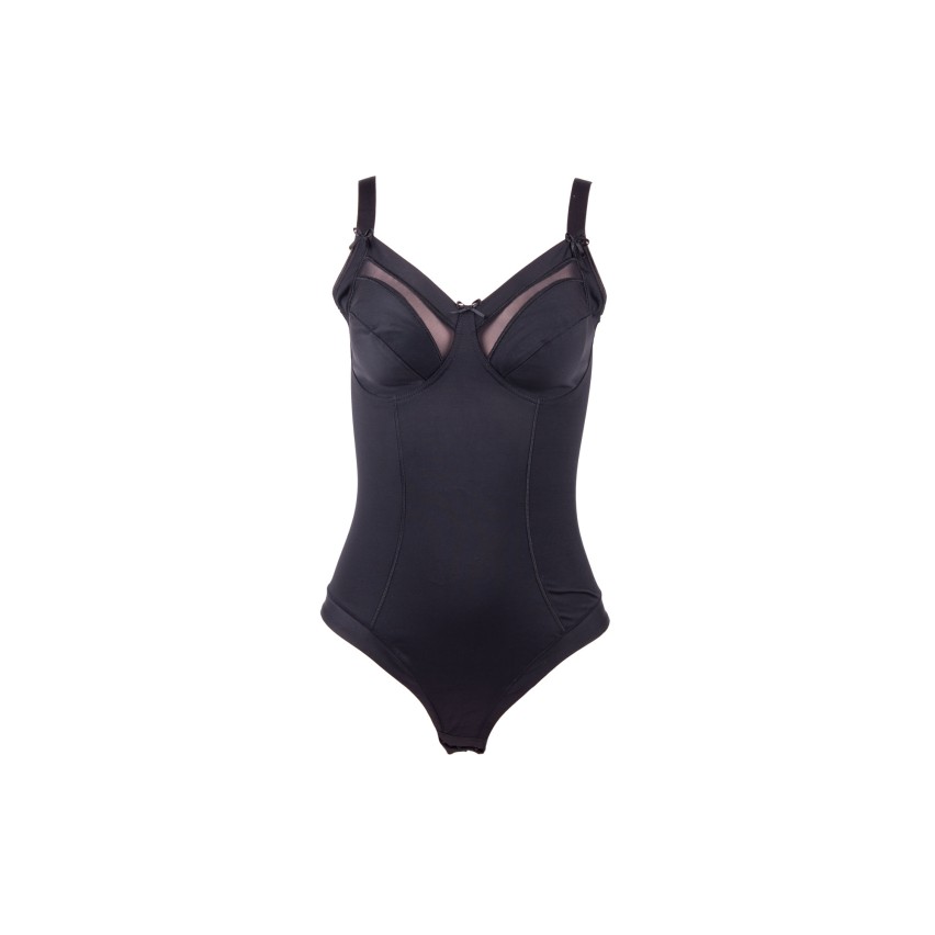 Body donna Frames B485 senza ferretto tulle