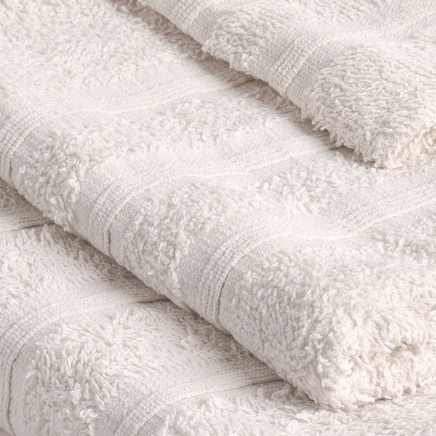 set 3 pezzi hotellerie Sommaruga BA10023 cotone bianchi