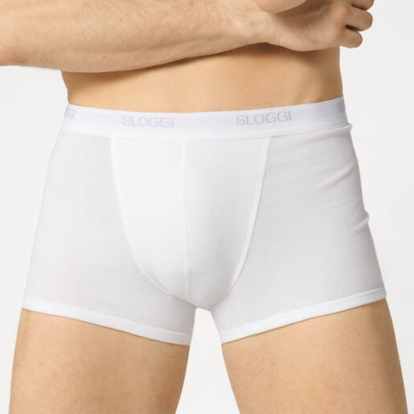 Boxer da uomo Sloggi short basic cotone 2 pezzi