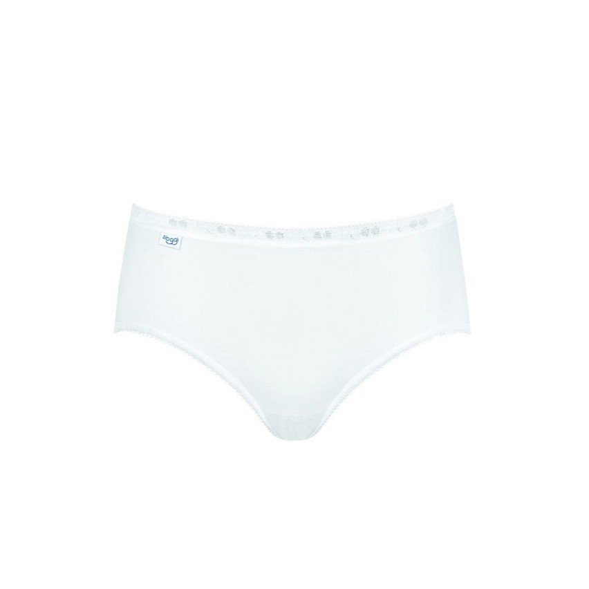 Slip donna Sloggi midi cotone elasticizzato 4 pezzi