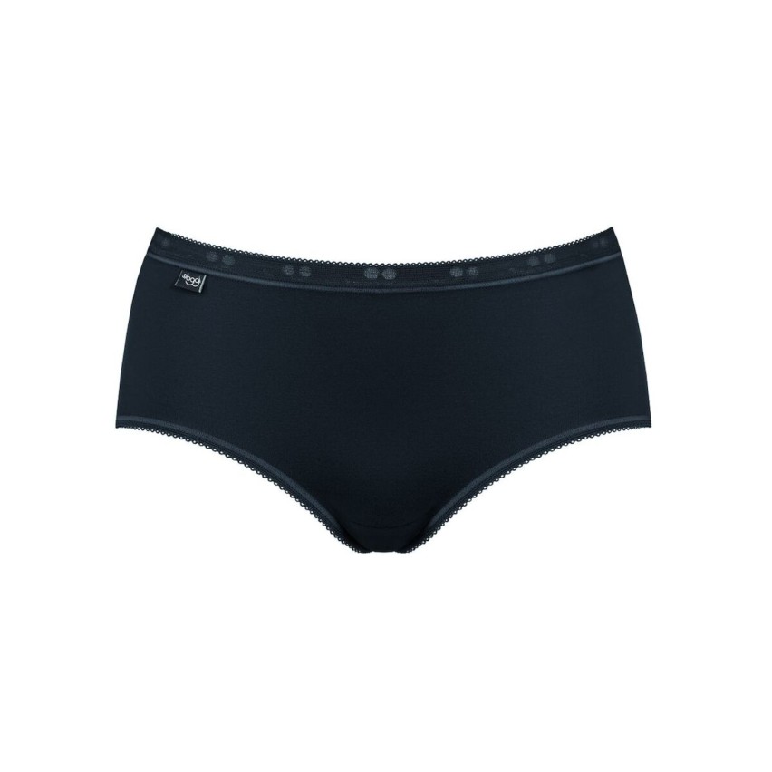 Slip donna Sloggi midi cotone elasticizzato 4 pezzi