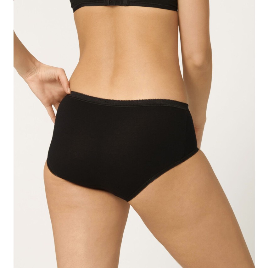 Slip donna Sloggi midi cotone elasticizzato 4 pezzi