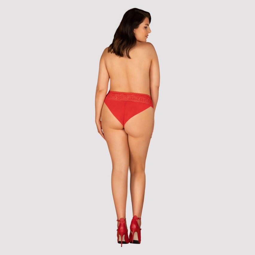 Sexy panties slip curvy plus size pizzo tulle Obsessive Blossomina