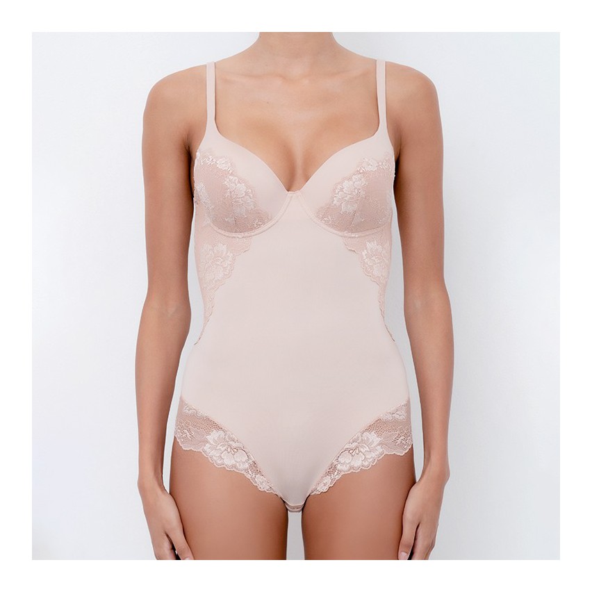 Body Lormar Evolution coppa C con pizzo taglio laser