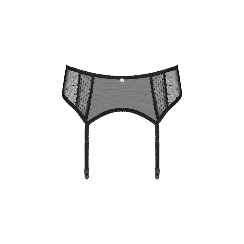 Sexy reggicalze Obsessive Bowessa Garter Belt nero