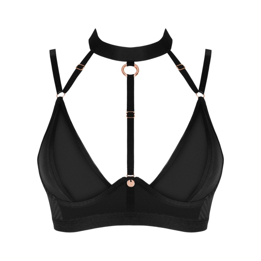 Reggiseno sexy con ferretto, fascia lunga e laccetto removibile Obsessive Brasica 