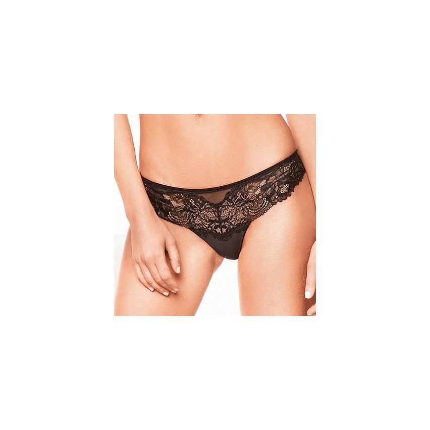 Brasiliana Lormar Saten in pizzo floreale e tulle