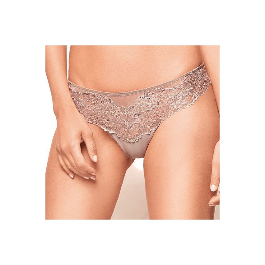 Brasiliana Lormar Saten in pizzo floreale e tulle