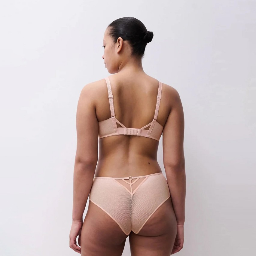 Reggiseno in pizzo zebrato con ferretto Chantelle C1ABM0
