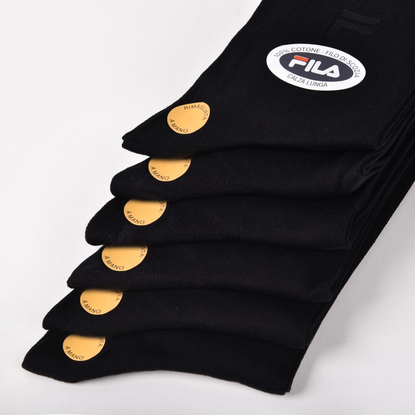 Calze uomo filo di scozia FILA F1200 lunghe 6 paia