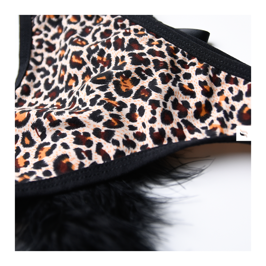 Sexy coordinato leopardo Obsessive cheetia animalier