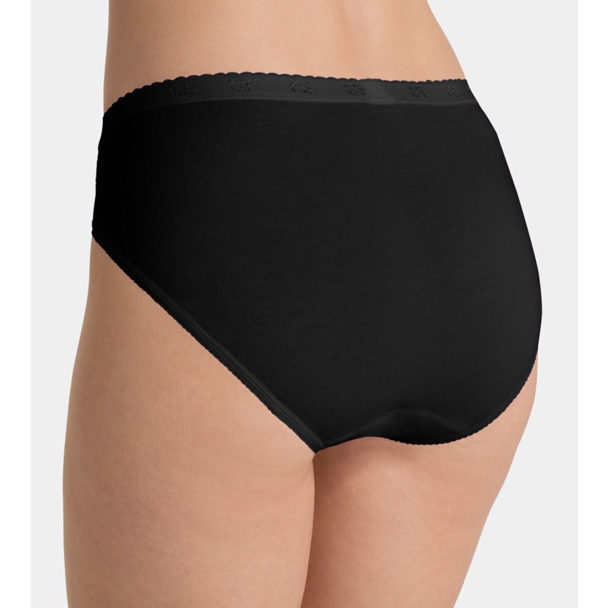 Slip donna sloggi chic tai cotone e pizzo 4 pezzi