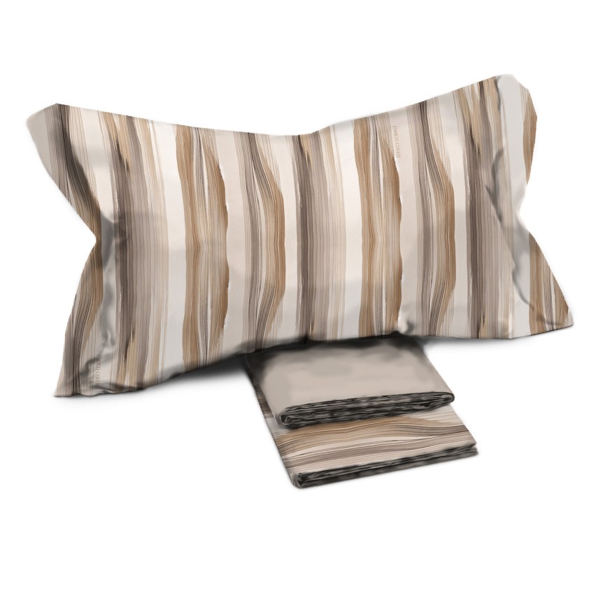 Completo letto stampa digitale percalle di cotone Enrico Coveri tyta