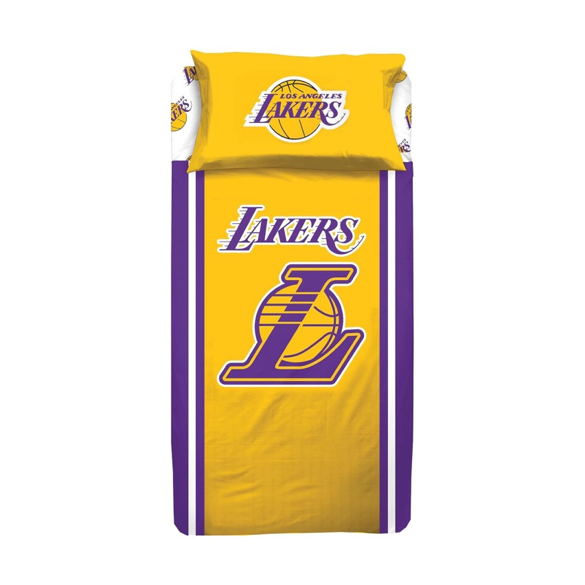 Completo letto ufficiale 100% cotone Los Angeles Lakers