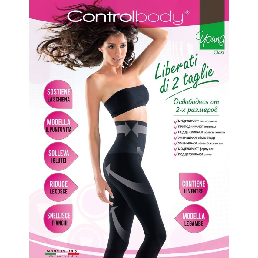 Leggings vita alta contenitivo Controlbody 610127 modellante