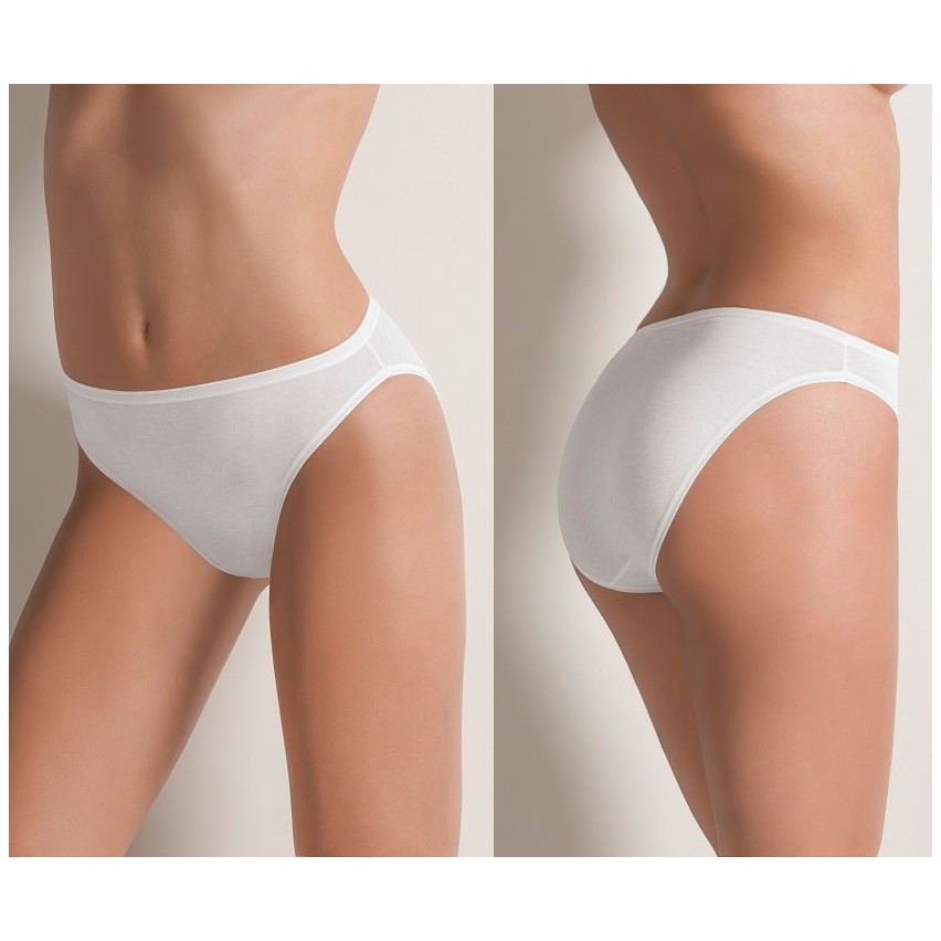 Slip donna Cotonella 3939 sgambato in cotone 3 pezzi