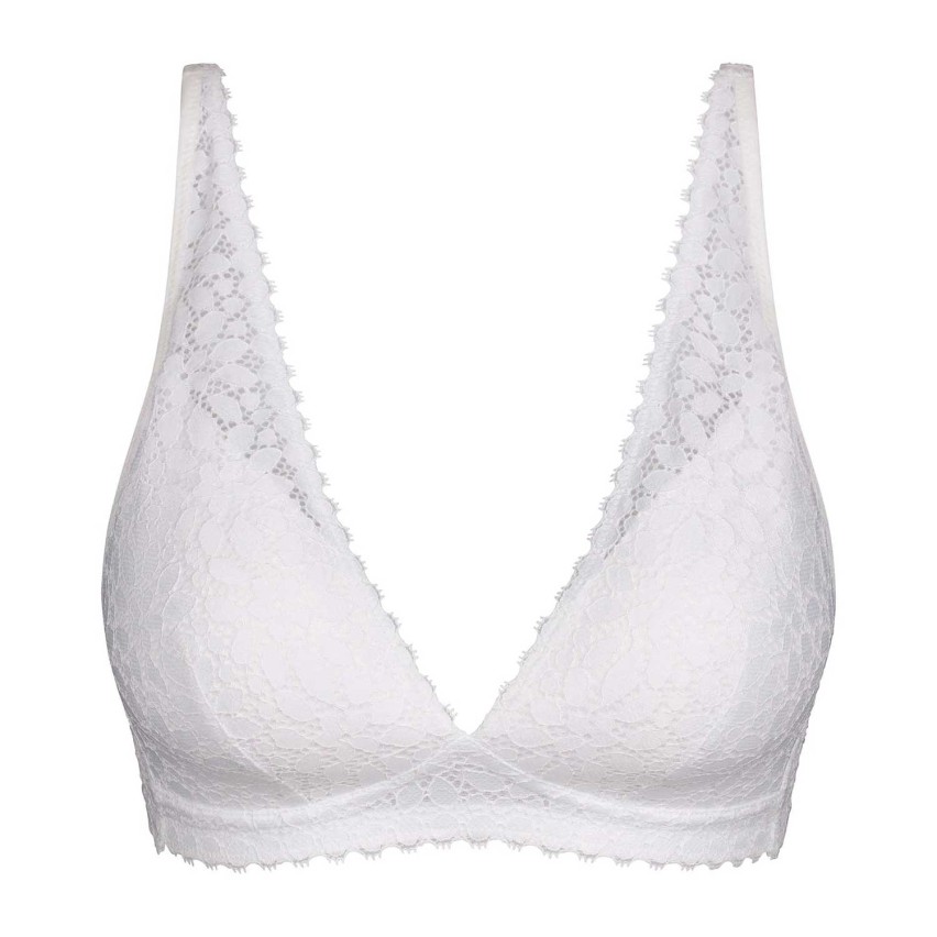 Reggiseno a triangolo senza ferretto pizzo Dim D0E41