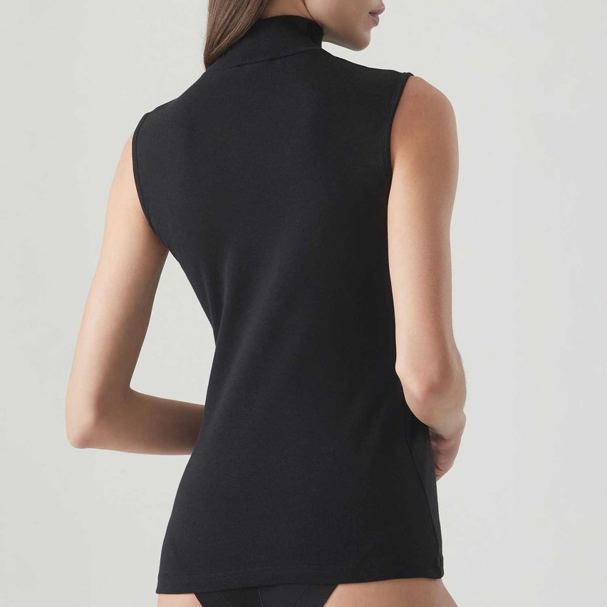 Lupetto smanicato donna caldo cotone Ragno D274AX