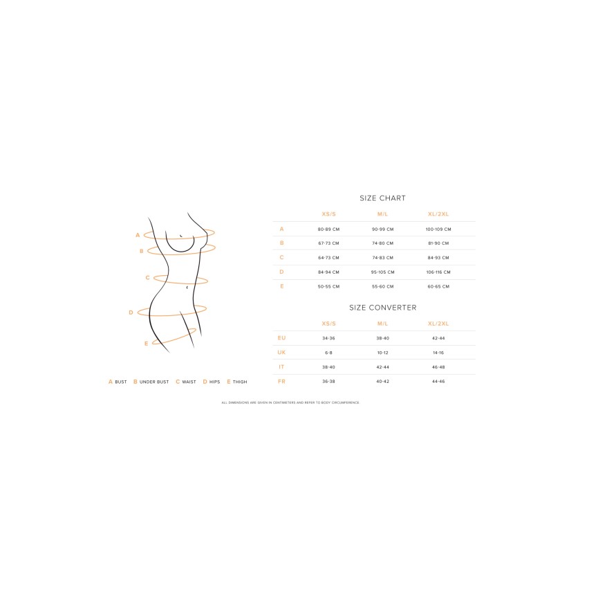 Body sexy in pizzo con cavallo aperto e choker Obsessive Dagmarie