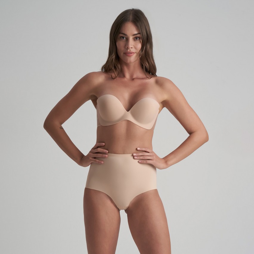 Reggiseno adesivo con alette trasparenti Bye bra diva bra