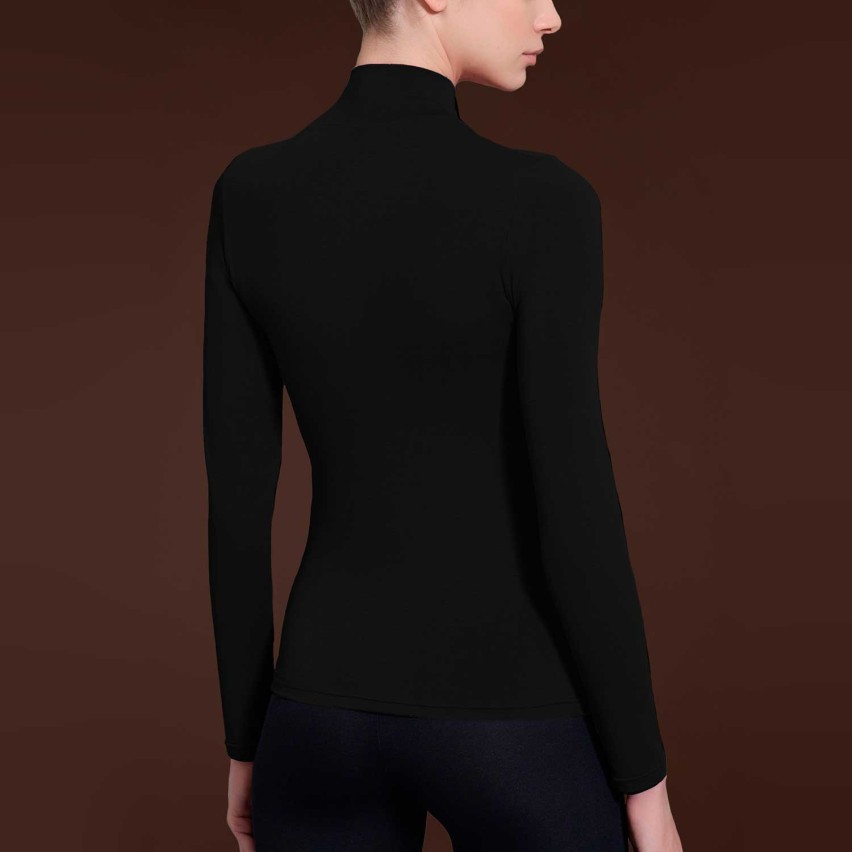 Maglia donna lupetto cashmere e modal Ragno DM03AZ