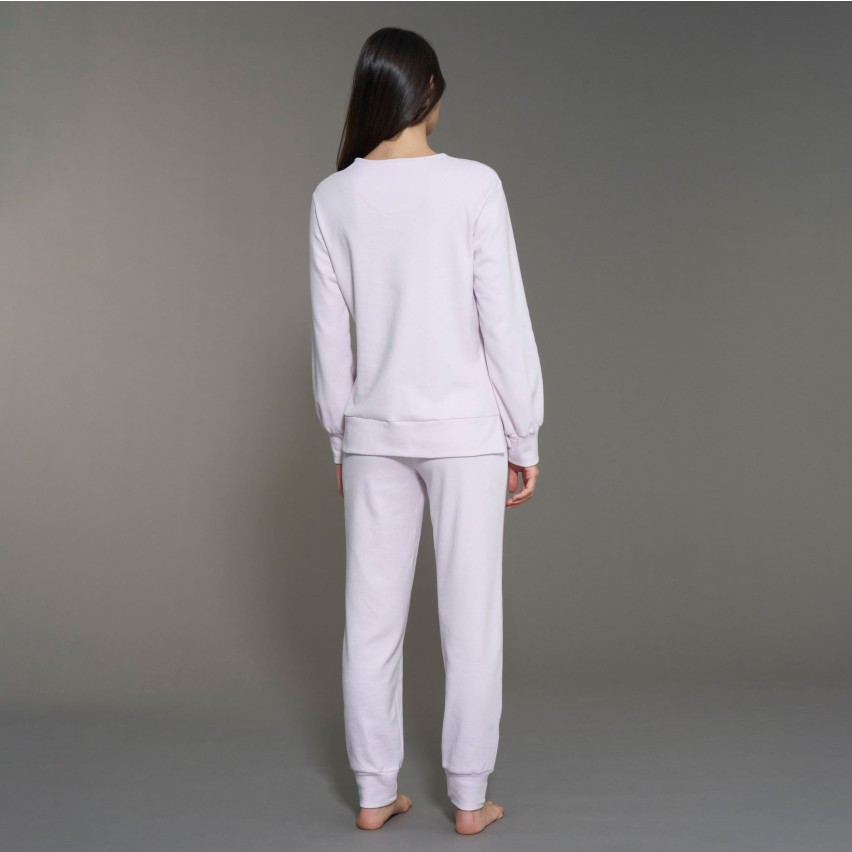 Pigiama Love in caldo cotone donna Ragno DN94NQ
