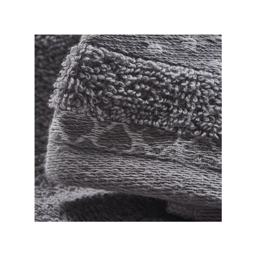 Vingi set asciugamani viso + ospite cotone Dream grigio