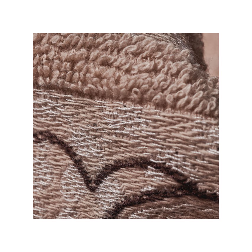 Vingi set asciugamani viso + ospite cotone Dream beige