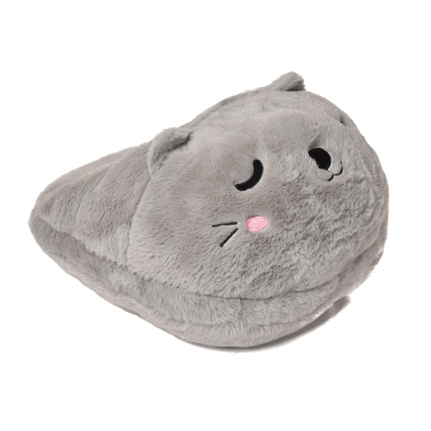 Cuscino scaldapiedi peluche gatto Preziosa 0016 caldo morbido