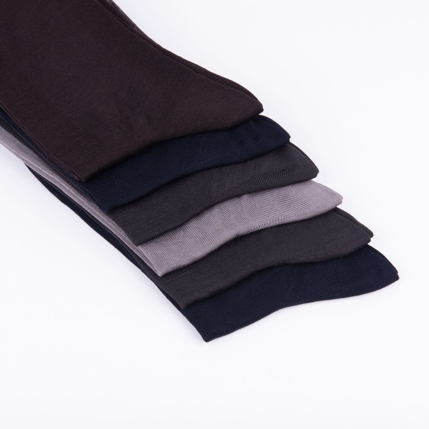Calze uomo filo di scozia Nottingham 850Bis corte 6 paia