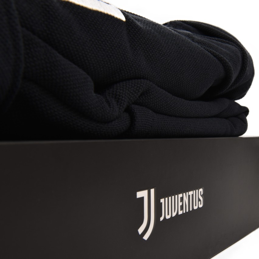 Accappatoio Premium JUVENTUS Ufficiale in microspugna con Cappuccio e Cintura