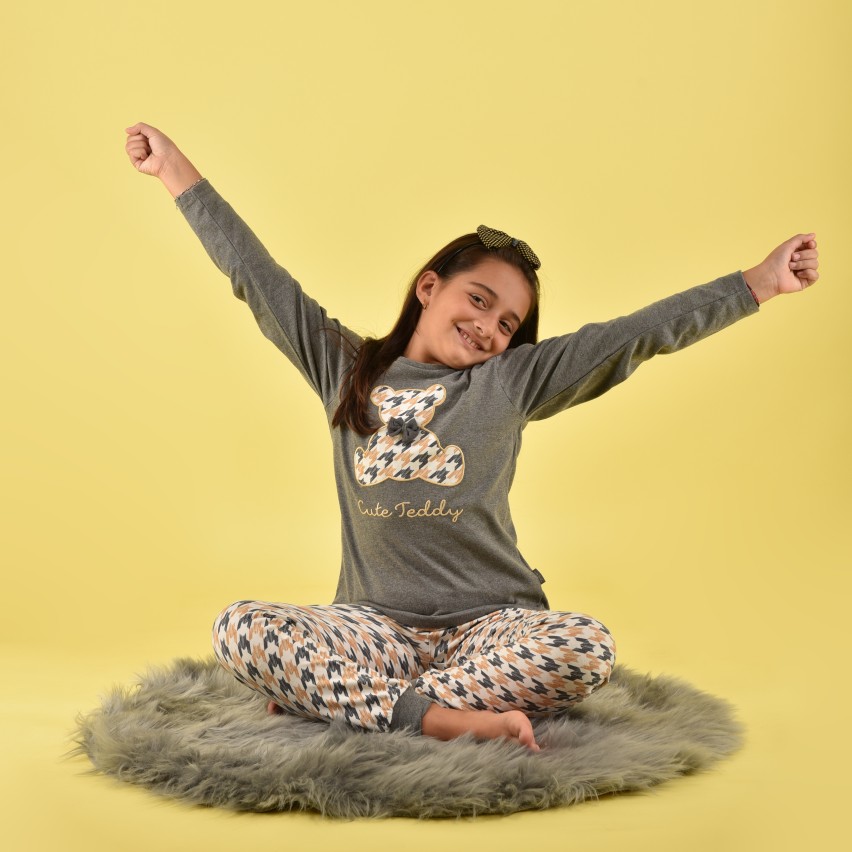 Pigiama bimba junior teddy orsacchiotto Admas 56210 caldo cotone