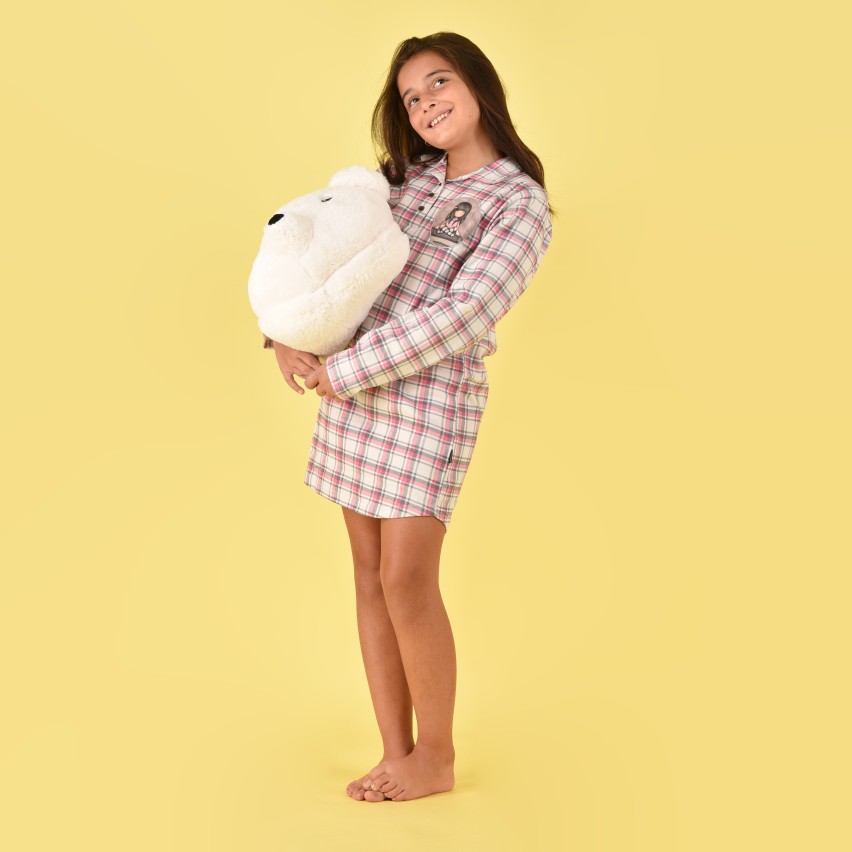 Camicia da notte bambina caldo cotone Santoro Gorjuss 51508