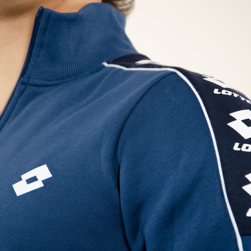 Pigiama uomo Lotto LA4006 aperto invernale felpato jeans