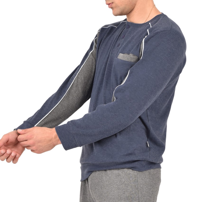Pigiama uomo caldo cotone Irge MI 1869