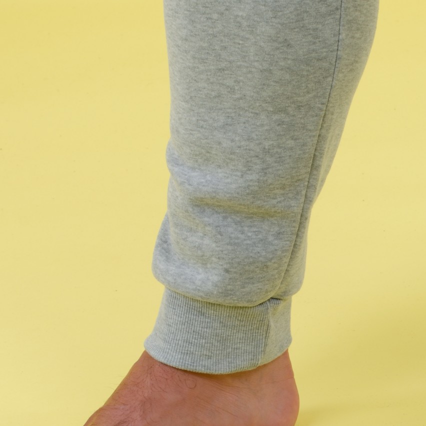 Tuta uomo felpa mezza zip Kappa grigio KMW22162